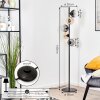 Koyoto globe light, floor lamp Amber, clear, Smoke-coloured, 5-light sources