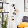 Koyoto globe light, floor lamp Amber, clear, Smoke-coloured, 6-light sources
