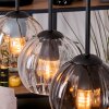 Koyoto hanging light, globe light, pendant light Ecru, black, 4-light sources