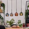 Ripoll hanging light, globe light, pendant light Ecru, black, 4-light sources