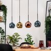 Ripoll hanging light, globe light, pendant light Ecru, black, 4-light sources