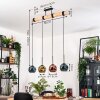 Ripoll hanging light, globe light, pendant light Ecru, black, 4-light sources