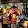 Ripoll hanging light, globe light, pendant light Ecru, black, 4-light sources