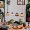 Ripoll hanging light, globe light, pendant light Ecru, black, 4-light sources