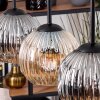 Ripoll hanging light, globe light, pendant light Ecru, black, 4-light sources