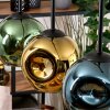 Ripoll hanging light, globe light, pendant light Ecru, black, 4-light sources