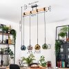 Ripoll hanging light, globe light, pendant light Ecru, black, 4-light sources