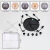 Koyoto hanging light, globe light, pendant light Amber, Smoke-coloured, 5-light sources