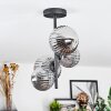 Chehalis ceiling light, globe light Smoke-coloured, 4-light sources