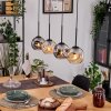Ripoll hanging light, globe light, pendant light Ecru, black, 4-light sources