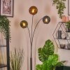 Koyoto globe light, floor lamp blue, gold, green, 3-light sources