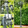 NATAL Lamp Post green, black, 3-light sources