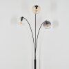 Koyoto globe light, floor lamp Amber, clear, Smoke-coloured, 3-light sources