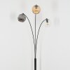 Ripoll globe light, floor lamp Amber, clear, Smoke-coloured, 3-light sources