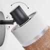 Fallhagen wall light, wall spotlight black, 1-light source