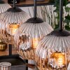 Ripoll hanging light, globe light, pendant light Ecru, black, 4-light sources