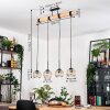 Koyoto hanging light, globe light, pendant light Ecru, black, 4-light sources