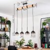 Koyoto hanging light, globe light, pendant light Ecru, black, 4-light sources