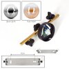 Chehalis ceiling light, globe light gold, black, 3-light sources