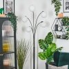Gastor globe light, floor lamp white, 5-light sources