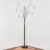 Gastor globe light, floor lamp white, 5-light sources