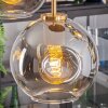 Ripoll hanging light, globe light, pendant light gold, black, 5-light sources