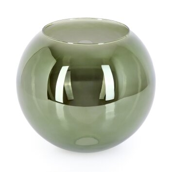 Glass lampshade  Koyoto replacement glass, spare part 25 cm green