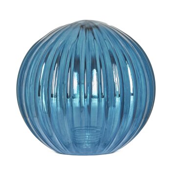 Glass lamp shade  Bernado replacement glass, spare part blue