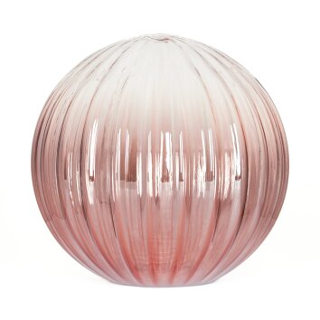 Glass lamp shade  Bernado replacement glass, spare part clear, coppery