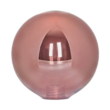 Glass lamp shade  Remaisnil replacement glass, spare part coppery