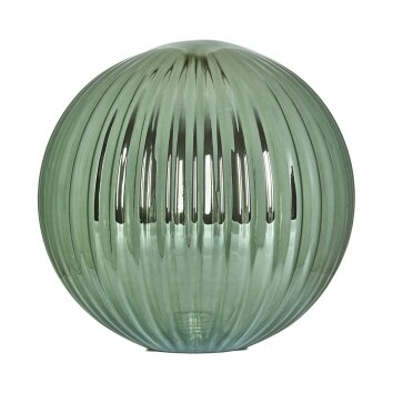 Glass lampshade  Remaisnil replacement glass, spare part green