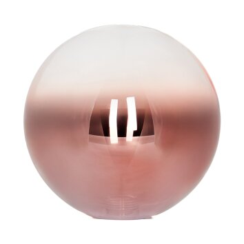 Lamp shade made of glass  Remaisnil replacement glass, spare part clear, coppery