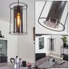 ZENTO Pendant Light black, 1-light source