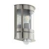 Eglo lights TRIBANO outdoor wall light silver, galvanized, Motion sensor