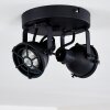 JONSERED Ceiling Light black, 2-light sources