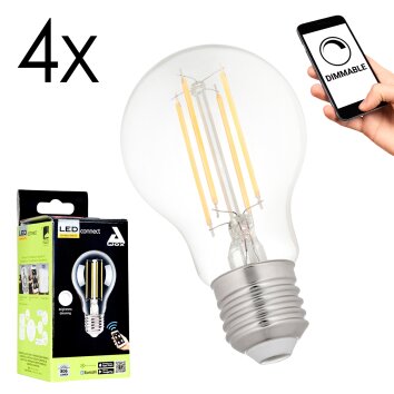 E27 LED 6 Watt warm white dimmable 806 Lumen