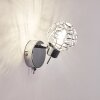 KALIPURO Wall Light chrome, 1-light source