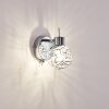 KALIPURO Wall Light chrome, 1-light source