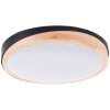Brilliant lights Baarlo ceiling light LED black, 1-light source