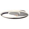 Brilliant lights Runda ceiling light LED black, 1-light source, Remote control