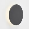 Brilliant lights Shadow wall light LED black, 1-light source