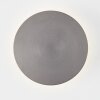 Brilliant lights Shadow wall light LED grey, 1-light source