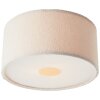 Brilliant lights Teddy ceiling light white, 3-light sources