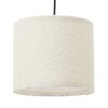 Brilliant lights Teddy pendant light white, 3-light sources