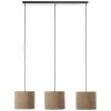 Brilliant lights Tony pendant light black, 3-light sources