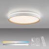 Paul Neuhaus lights MIO ceiling light LED sand-coloured, 1-light source, Remote control