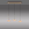 Paul Neuhaus lights ELIPSA pendant light LED bronze, 3-light sources