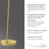 Paul Neuhaus lights BENTE floor lamp LED brass, 1-light source