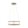 Paul Neuhaus lights CONTURA pendant light LED sand-coloured, 2-light sources