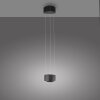 Paul Neuhaus Q-Serie Q-STRETTO pendant light LED black, 2-light sources, Remote control